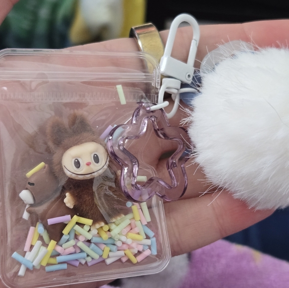 Mini labubu keychain - Picture 1 of 3